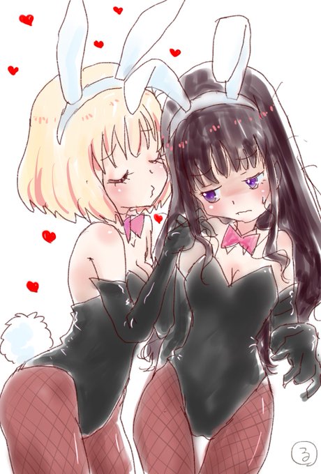 #作画カロリーの低い作品を上げようぜ
一時間もかかってないのに支部のリコリコ絵でブクマ数最高w 