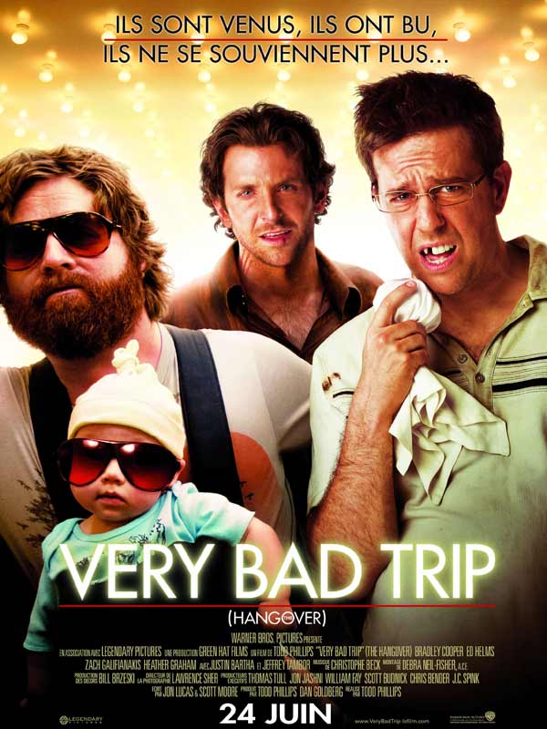 for some *ridiculous* reason the french love to translate movie titles from english to... english here's a thread with my all-time favorites, starting with 'the hangover' ...i mean VERY BAD TRIP
