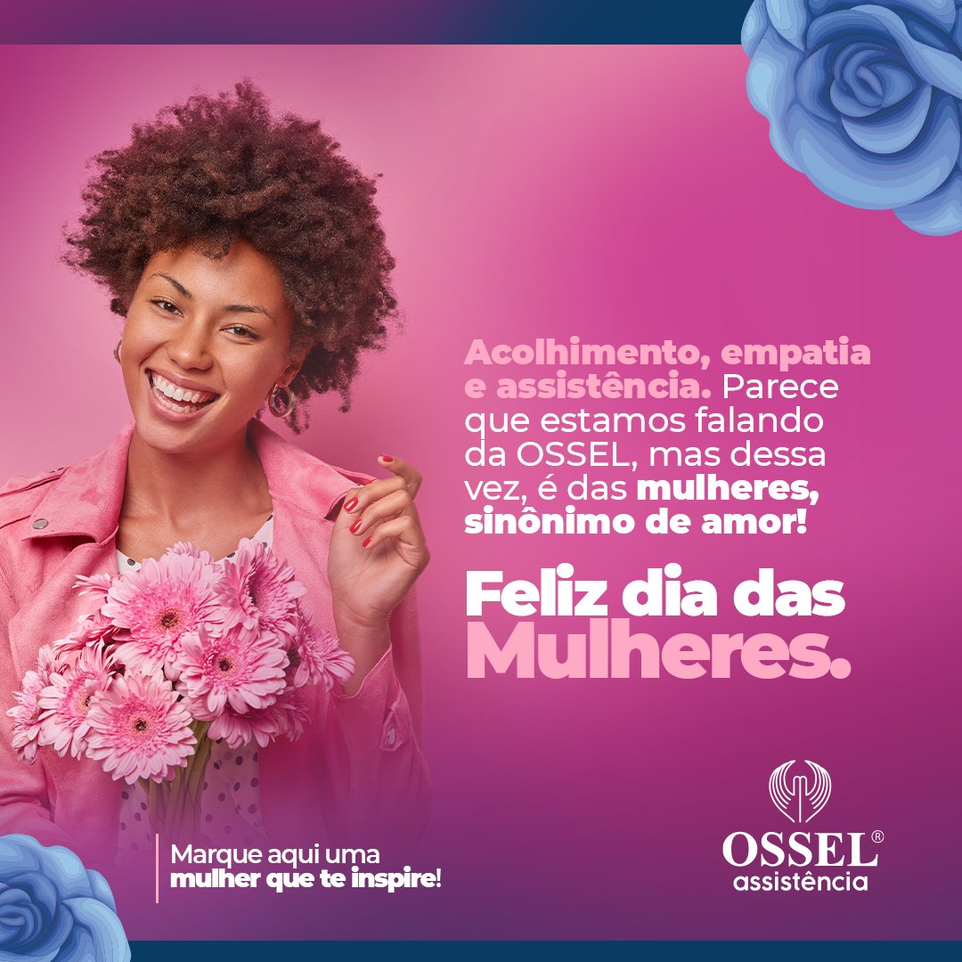 OSSELASSIST's tweet photo. 08 de março é o Dia Internacional das Mulheres. Parabéns a você que supera desafios todos os dias, você é vitoriosa!
#DiaDaMulher #DiaInternacionalDaMulher #DiaInternacionalDeLaMujer https://t.co/vNvmzQmJjZ