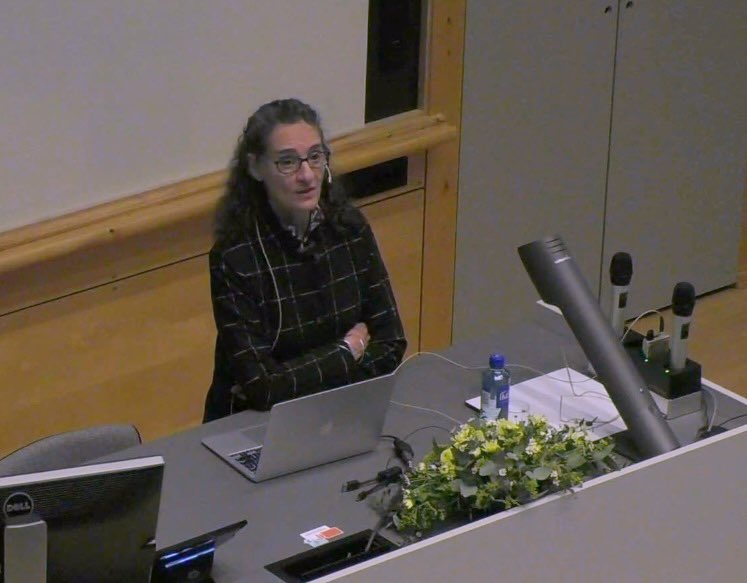 Kavli Neuroscience (@kisneuro) on Twitter photo Now - Kavli Distinguished lecture by pioneering neuroscientist Carla Shatz on “Synapses Lost and Found: Developmental critical periods and Alzheimer’s disease” on this #InternationalWomensDay at <a href="/KISNeuro/">Kavli Neuroscience</a> in snowy Trondheim
#HeForShe 👩🏻🎓🧠 Now - Kavli Distinguished lecture by pioneering neuroscientist Carla Shatz on “Synapses Lost and Found: Developmental critical periods and Alzheimer’s disease” on this #InternationalWomensDay at <a href="/KISNeuro/">Kavli Neuroscience</a> in snowy Trondheim
#HeForShe 👩🏻🎓🧠