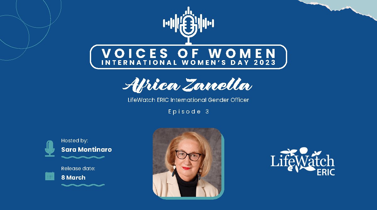 On #InternationalWomensDay, we share this "Voices of Women" episode with International Gender Officer, <a href="/AfricaGZanella/">Gender Economist-sustainability</a>, exploring the progress achieved since applying the <a href="/EU_Commission/">European Commission</a> Gender Equality Strategy within LifeWatch ERIC. Happy #IWD2023!
➡️lifewatch.eu/2023/03/03/voi…