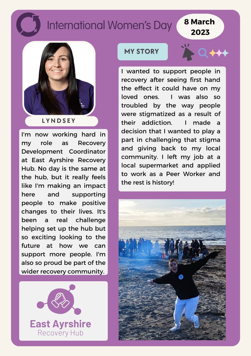 To celebrate International Women's Day we wanted to share a bit of the story of one of the most inspirational hub team members! 

We're so lucky to have you here Lyndsey and the work you do makes such a difference. All with a smile on your face too! ☺️