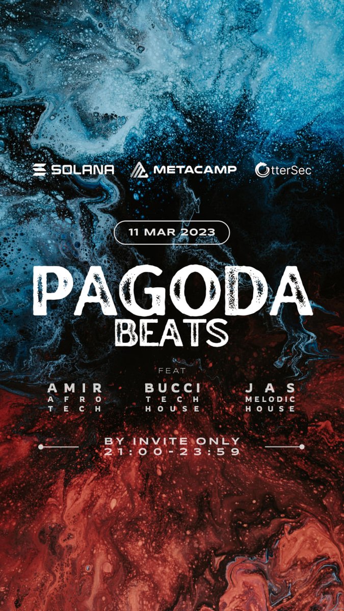 jonasXchen's tweet image. Sat 11 Mar, #Solana #Grizzlython IRL Demo Day in Singapore ☝️👀

Looking forward to 7 pitches and Party Flava with #PagodaBeats @MetacampDAO 🔥

@nftthon @elementaldefi @DevFiSolana @soldecentral @OneBlockchainSG