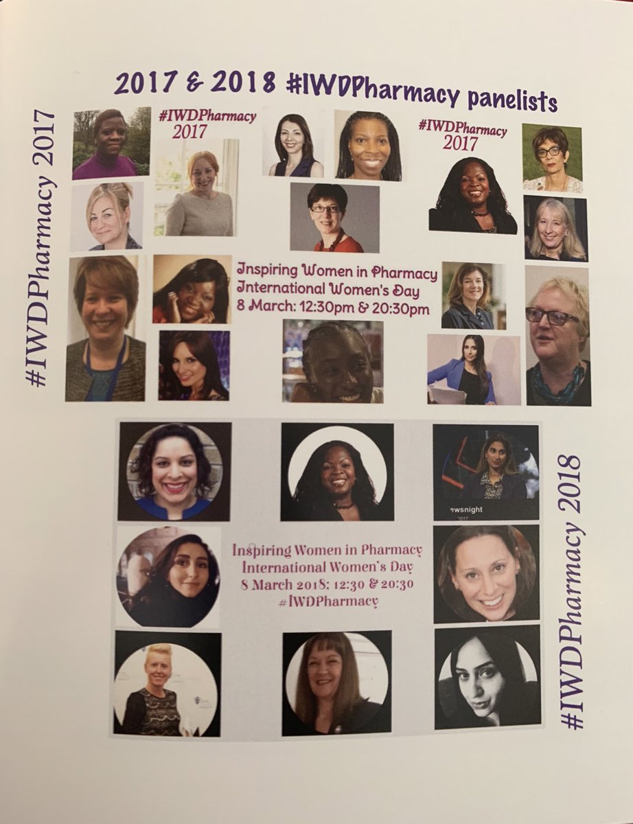 #IWDPharmacy #IWD2023: Reflecting on amazing women in pharmacy who support & champion others. 🙏🏾 It was 😱 🥰 😃 to get a forwarded email from @DeniseRosembert re IWDPharmacy 2017 & 2018. Still thankful to panelists for their great support and special thanks to @MrsQuaye re plans