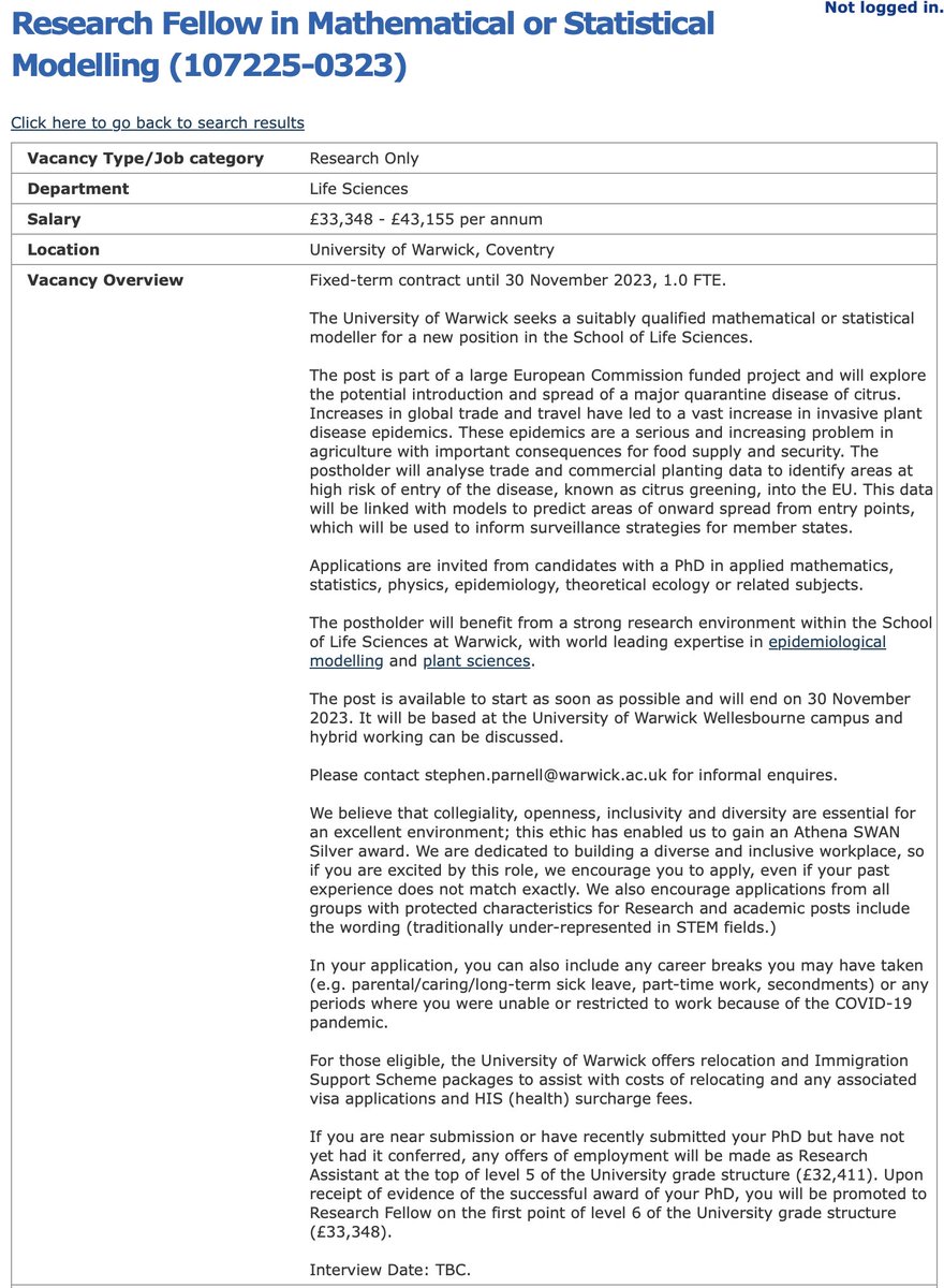 Warwick Uni SBIDER tweet media