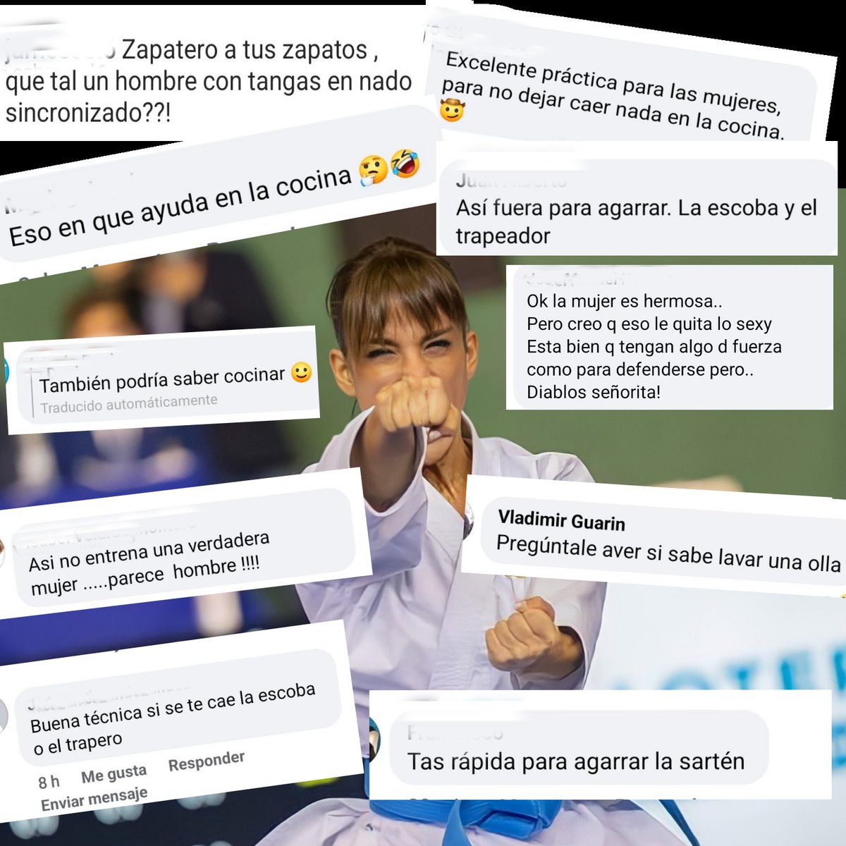 sandrasankarate's tweet photo. Pues seguimos, hoy y todos los días...🔥💪🥋💪

#8M #DiaDeLaMujer #internationalwomensday #Karate #SandraSanKarate https://t.co/No3KLEBWZF