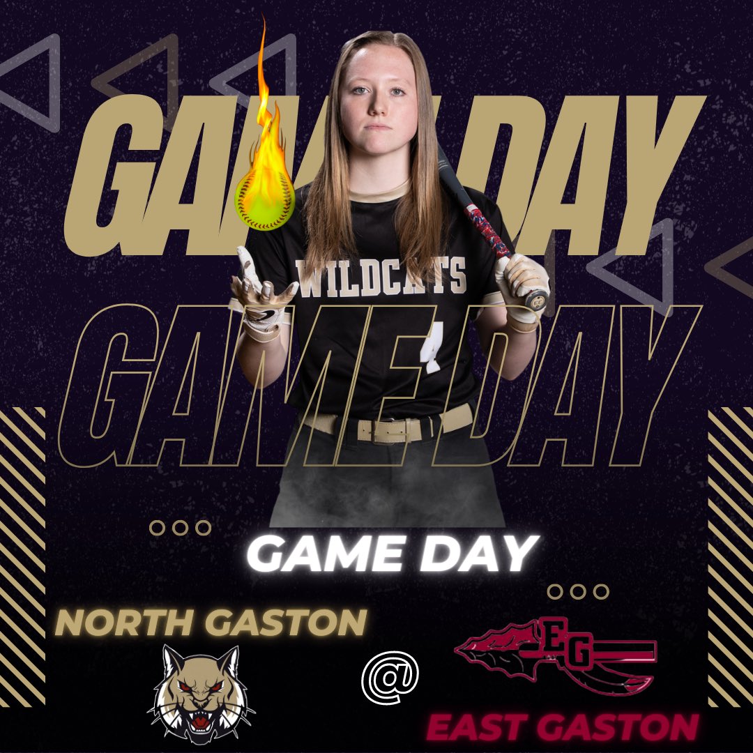 🥎: NG vs EG
⌚️: 6:00
📍: East Gaston 
🎟️: $6

#GoWildcats🐾🐯🥎