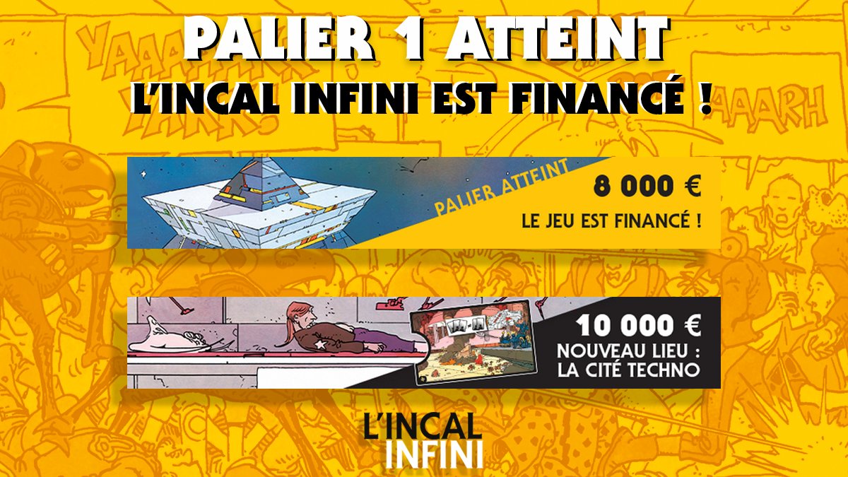 IncalInfini's tweet photo. Le projet est financé !
#LIncal Infini va voir le jour, on est tellement heureux : un immense merci ✨🔺
Avec ce premier objectif atteint, un nouveau palier se révèle, avec une nouvelle carte lieu 😉
Pour s'envoler vers la Cité Techno, c'est par ici 👉 https://t.co/3zvGxz3pUs https://t.co/hw9eYfS41v