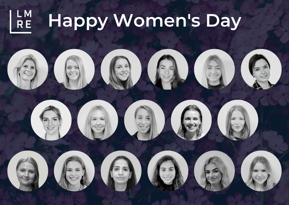 🌸 Happy International Women's Day from the team of brilliant women at LMRE 🌸

#InternationalWomensDay #embracequity
