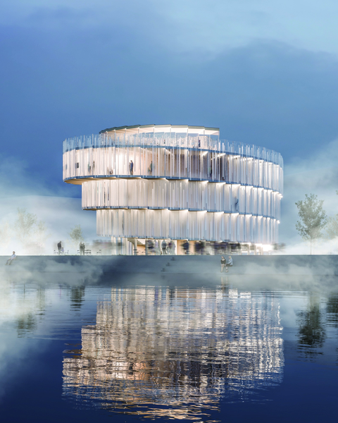 CAMPPraha's tweet photo. EXPO 2025 🟢 Vítězem architektonicko-designérské soutěže na návrh i obsah českého národního pavilonu, který vyhlásila kancelář generálního komisaře společně s CCEA MOBA, je studio Apropos Architects. 

Druhé místo A69 - architekti, třetí Mjolk architekti. https://t.co/eulur47n5T https://t.co/4iWTPYyeOE