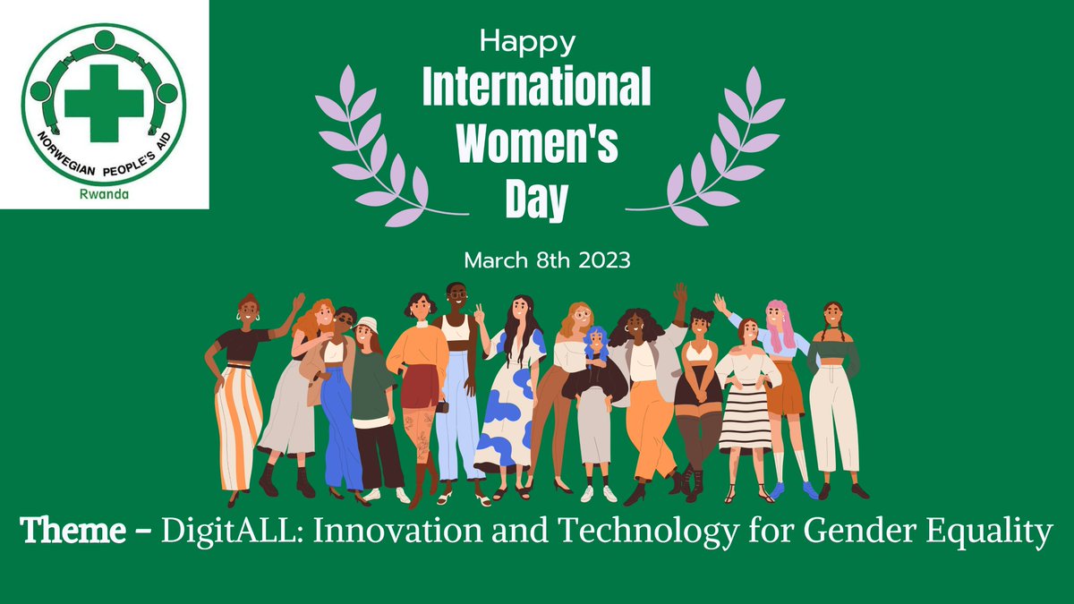 NPA joins the entire #world to wish a happy #InternationalWomensDay2023  to all women in the world!
As we strive towards creating a more equal and just society, it is crucial to explore how innovation and technology can contribute to promoting gender equality. 
<a href="/unwomenrwanda/">UN Women Rwanda</a>