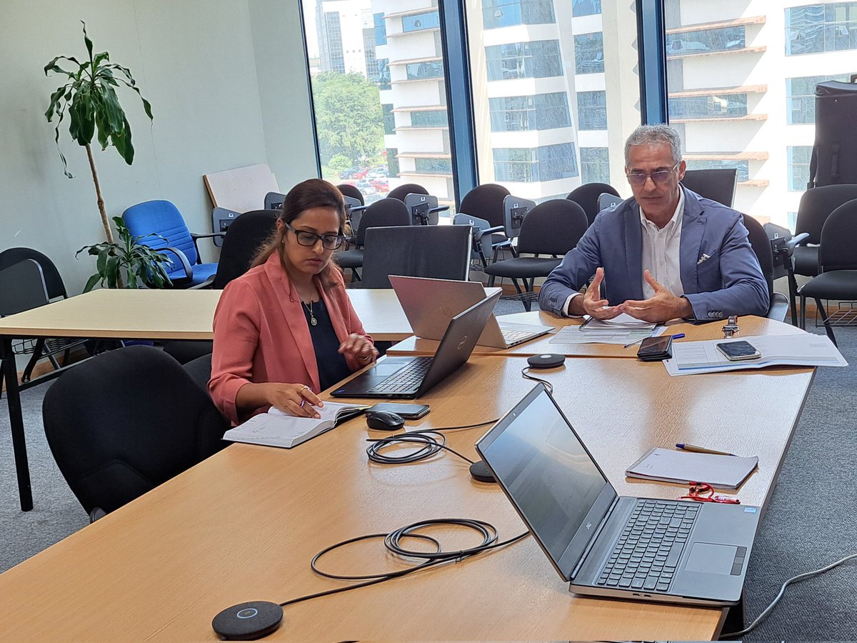 portsec_ESAIO's tweet photo. Meeting on the Development Activities for the #PSP Programme between the National Focal Points and Implementing Partners @IMOsecurity @UNODC_MCP @INTERPOL_HQ @commission_coi @EUAmbMauritius @EU_Partnerships
#Monitoring #Targets #DevelopmentActivities https://t.co/h7f4CbdmK4