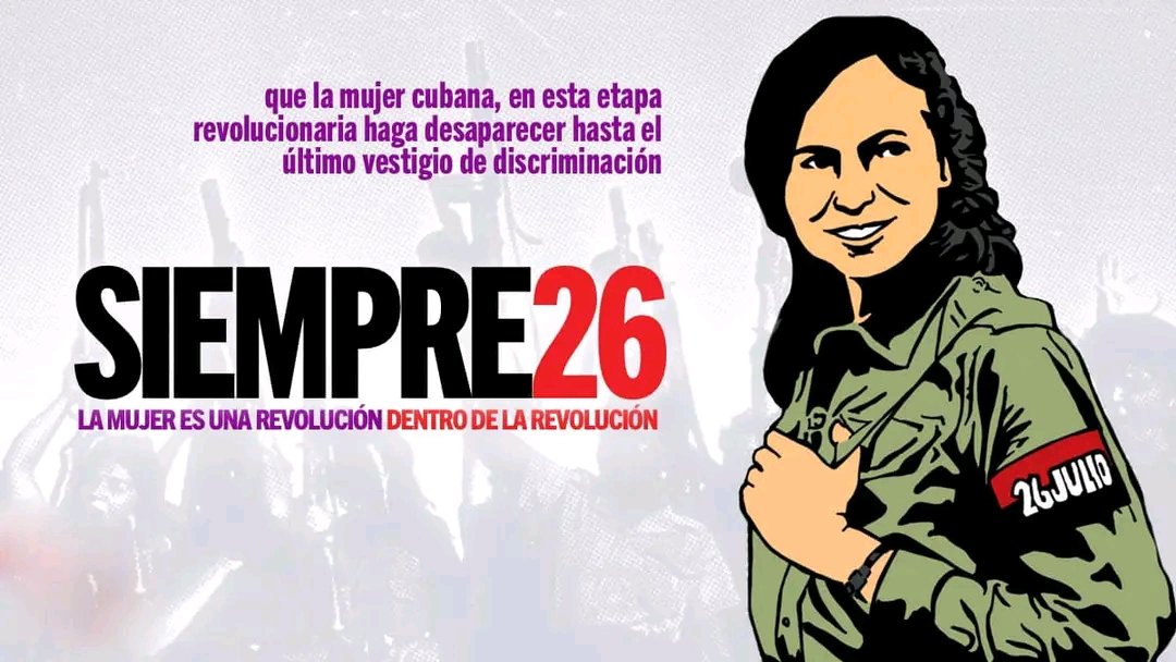 #8DeMarzo. Felicidades a todas las mujeres cubanas en este día tan especial, de amor, luchas, derechos, conquistas y nuevas victorias.
#Cuba
#MujeresEnRevolución