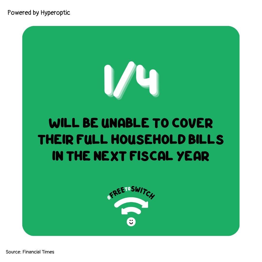 freetoswitch's tweet photo. The UK is in a #CostOfLivingCrisis, and yet big broadband companies are STILL hiking their prices by at least 14% every year 🤯

You should be #FreeToSwitch to a better, more affordable broadband deal: https://t.co/sLGqrd6n5O https://t.co/BRMaMUEpns