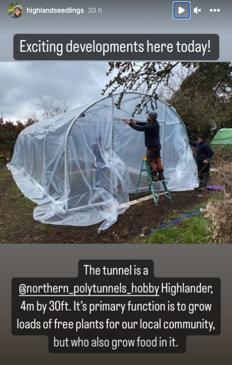 NPolytunnels's tweet photo. Repost from highlandseelings on instagram

'building one at this time isn't ideal because the cover will stretch in the summer, but this construction allows you to raise/lower the hoops to tighten any sagging bits'

It does indeed ☺️

#Polytunnel #SuperStrength #Highlander https://t.co/rdXUrHv6ST