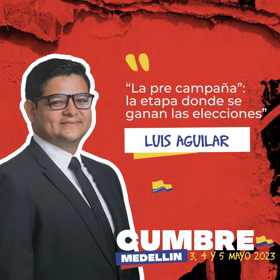 LuisAguilarVe's tweet photo. Nos vemos en mayo en la @CumbreCP de Medellín 🇨🇴

Hablando siempre de campañas electorales!! https://t.co/RJZle5fxCJ