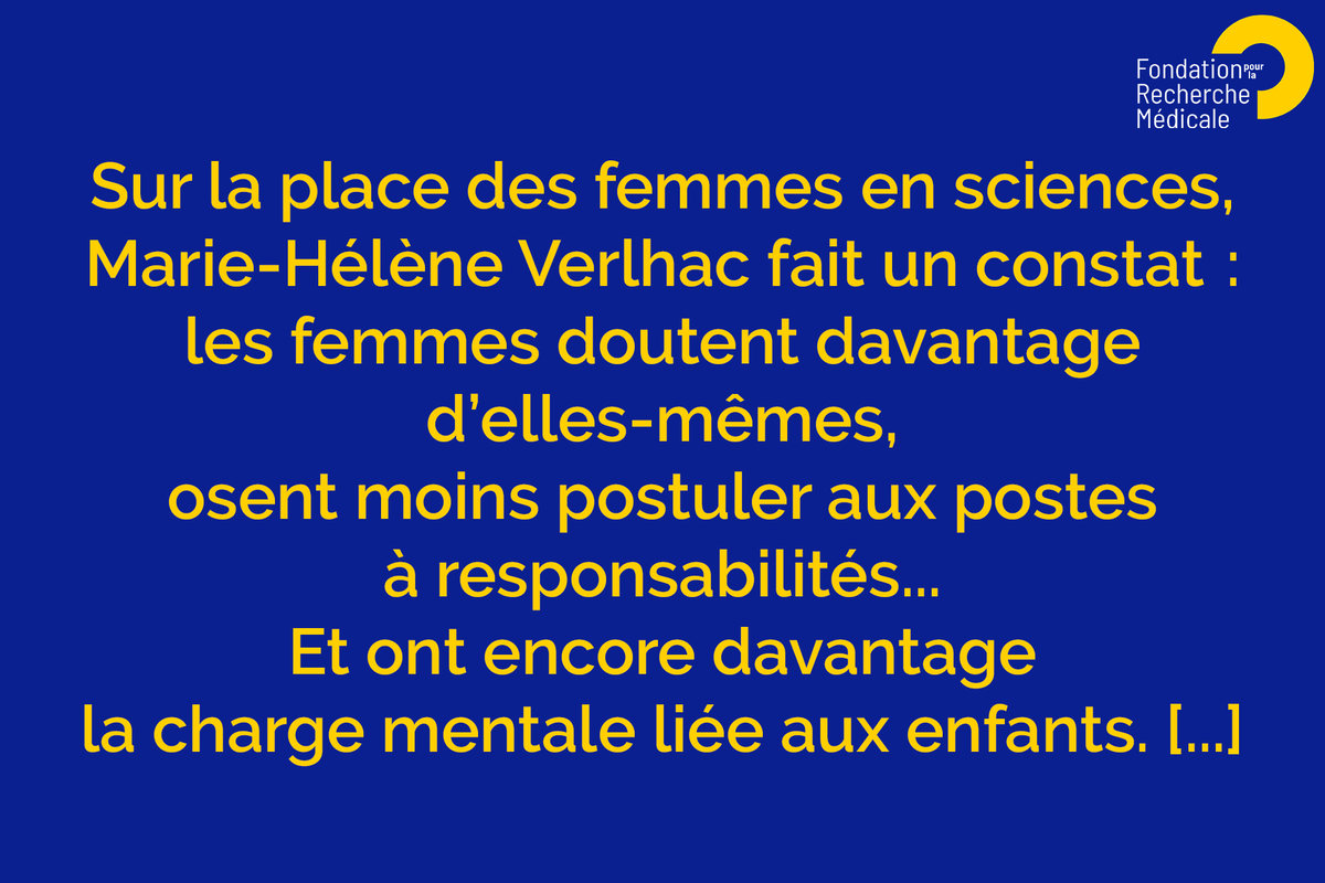 Fondation pour la Recherche Médicale tweet media