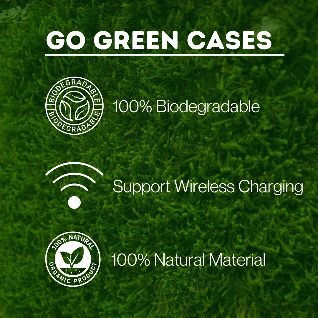 VivancoUk's tweet photo. We are all trying to be more sustainable in our lifestyle. Our Go Green cases are made of 100% resilient biodegradable material. 

#sustainableLiving #sustainable #phone #RECYCLED #ReduceReuseRecycle #mademindfully https://t.co/KEP30fnQtc