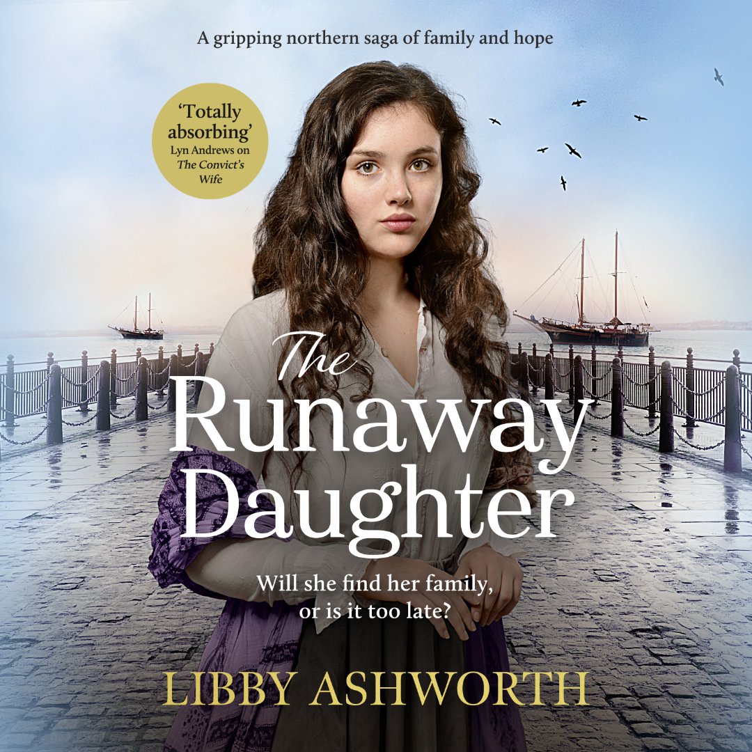 Now available to request on @NetGalley! 📚 #TheRunawayDaughter by @elizashworth is a gripping northern #saga of family and hope that will delight fans of Emma Hornby, Joanne Clague and Kitty Neale 👉 netgal.ly/GmgYkx #HistoricalFiction #newbook