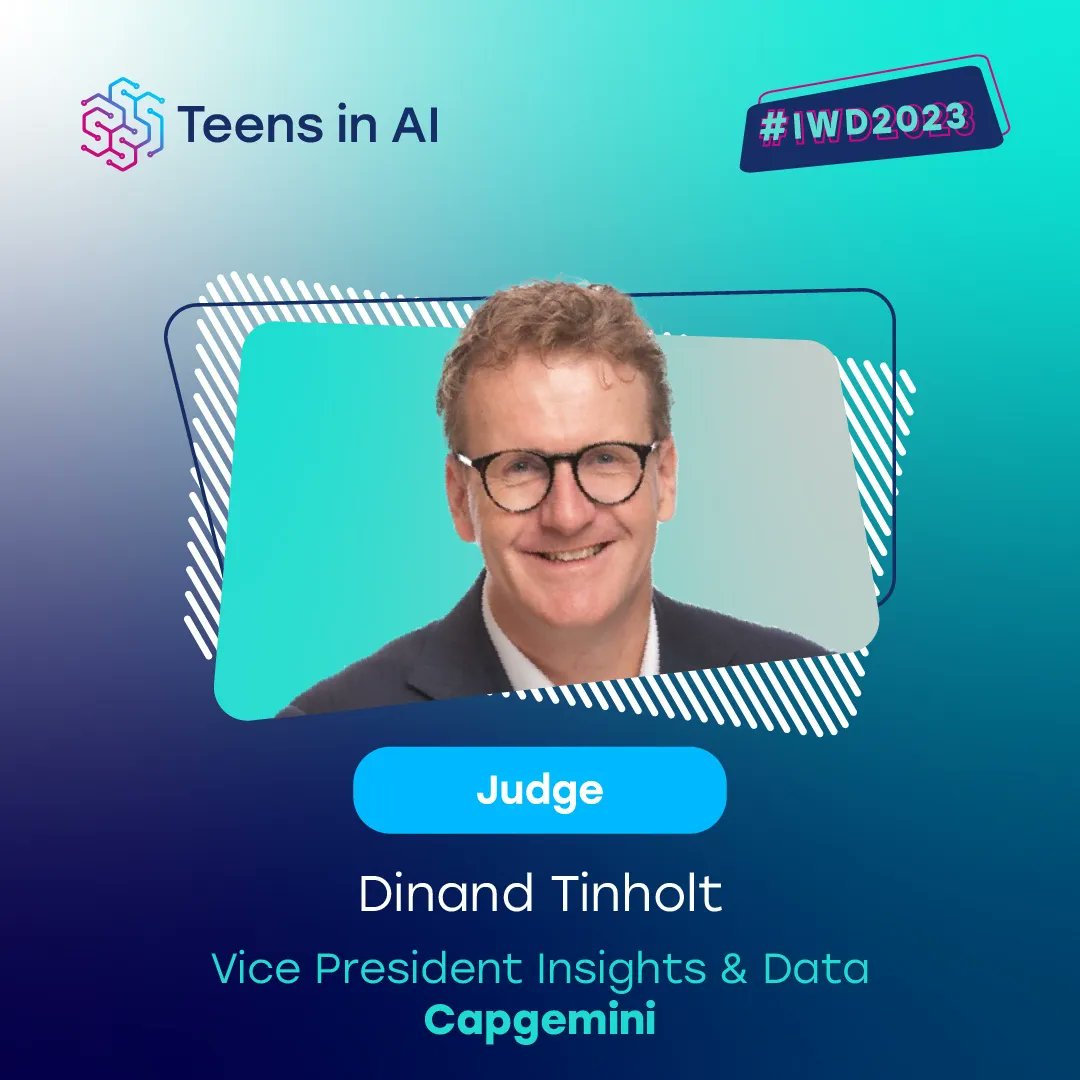 #IWD2023 Global Demo Day is today! Are you as excited 🤩 as we are? Meet the Judges, who have the toughest job of deciding the Global Winning Team!✨
Tune in LIVE on YouTube at 4pm UK time here 👉 buff.ly/3F4EB2U 
#TeensinAI2023 #iwd2023 #ai4good #EmbraceEquity