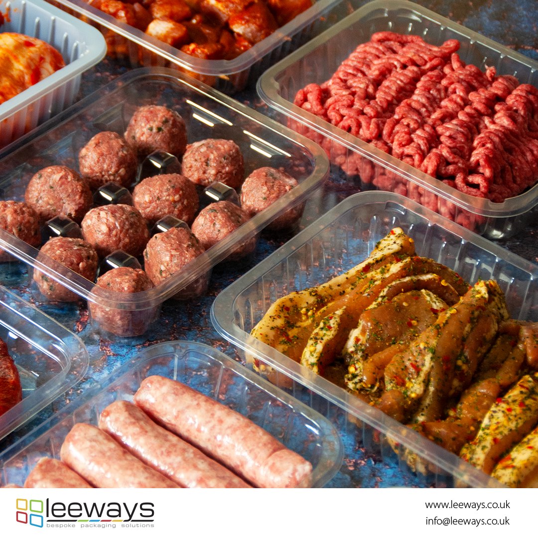 Leeways_Pack's tweet photo. Our industry-standard ranges are a perfect solution for poultry, fish, and any fresh protein requiring strong 💪 protection at a lighter gauge 📉. Available in Sealpet, providing a robust film seal without the PE layer - min. 70% recycled content remaining 100% recyclable ♻️👈. https://t.co/6D1Z1GOf5H
