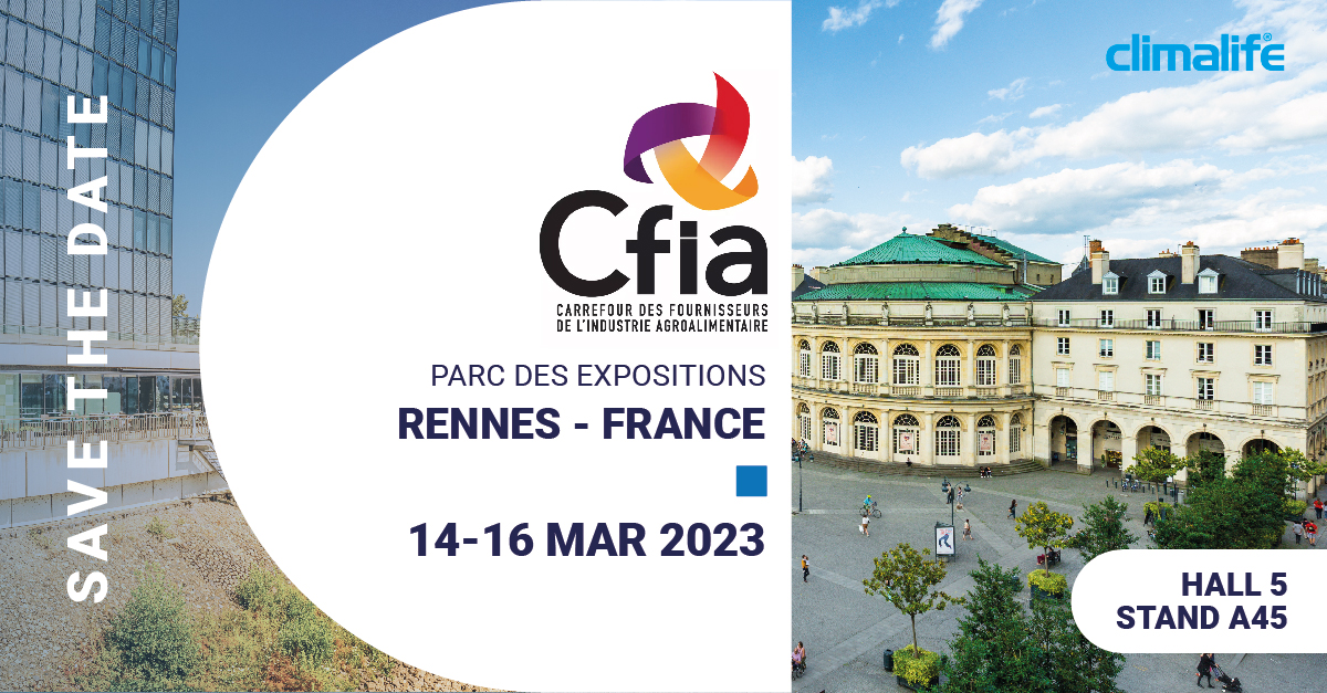 Climalife_WW's tweet photo. Découvrez notre offre globale de produits et services dédiés à l’#agroalimentaire : fluides frigorigènes, caloporteurs, lubrifiants, services....
Discover our complete product range dedicated to the food industry: refrigerants, HTFs, lubricants & services.
#foodprocess @CFIAexpo https://t.co/K2AuaGKTU8