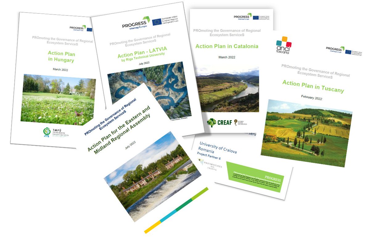 InterregPROGRE1's tweet image. Interested in @interregeurope #ActionPlans? Hear and see them explained by all partner countries of #PROGRESS - #Governance of #EcosystemServices  project 🌄🏞️. Join online or live in Barcelona. Programe and registration 👇projects2014-2020.interregeurope.eu/progress/event…