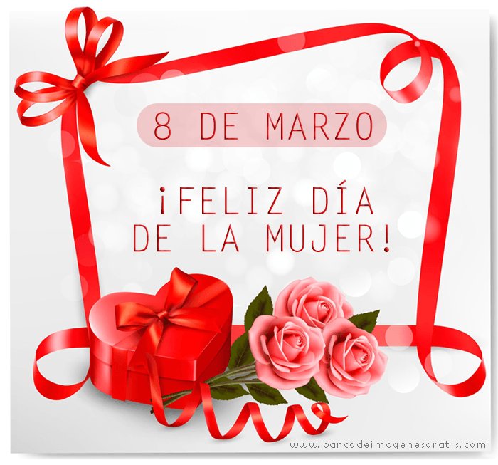 Buenos días..!!!  FELIZ DIA DE LA MUJER..!! 💞
Bendiciones bellas guerreras de nuestra Patria 🇻🇪