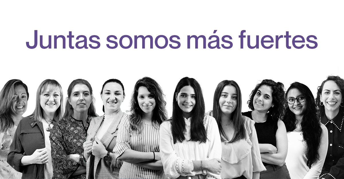 roymo_es's tweet photo. 💪 No hay nada más poderoso que una mujer segura de sí misma, rodeada de personas que la impulsan y dispuesta a cambiar el mundo. Así son nuestras chicas de #Roymo 👏🙌
¡Feliz Día Internacional de la Mujer! 💜
#8M #DíaInternacionaldelaMujer #digitalthinking #digitalmarketing https://t.co/28ZiViILJp