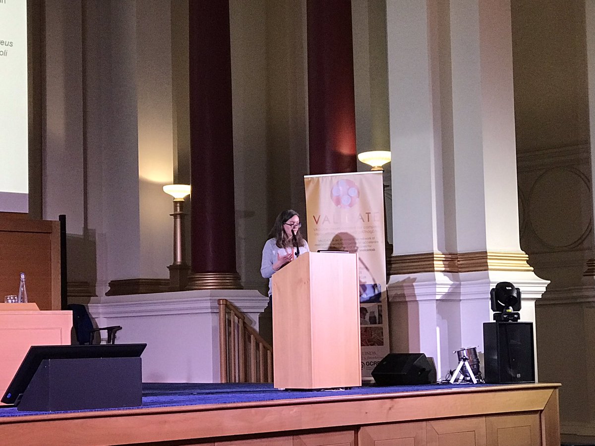 NetworkValidate's tweet photo. Taking us up to the lunch break is Dr Laura Sibley from UKHSA presenting her project ‘Characterising the cytokines associated with trained innate immunity’ #VALIDATE2023 @lssibley https://t.co/tQMhC5Phez