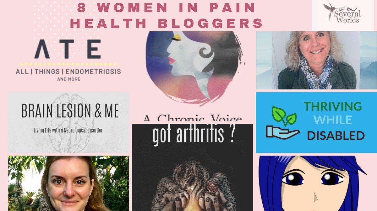 globetrotteri's tweet photo. #WomenInPain #HealthBloggers You Should Follow: 2020 Edition https://t.co/SduvKFQrDG
Featuring:
@AChVoice @FootprintsNB @klclark525 @throughfibrofog @Thrivingwdisabl @FibroBloggers @chroniceileen @serenebutterfly
#ChronicIllness #ChronicPain #SLE #Arthritis #Fibromyalgia https://t.co/BlGNO8XzYJ