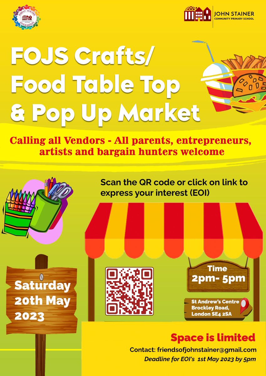 shreva's tweet photo. @Love_SE4 Hurry, hurry - tables are limited. A chance for a late spring clearout! Join the fun book now! https://t.co/gx7Y3l27Zj #fojs #lovecommunity https://t.co/kIF8aTqQxu