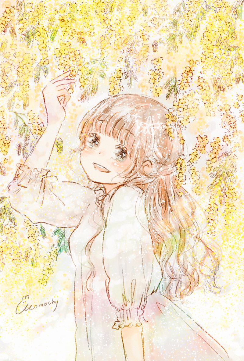 ミモザの日? 」momochy?ももちーの漫画