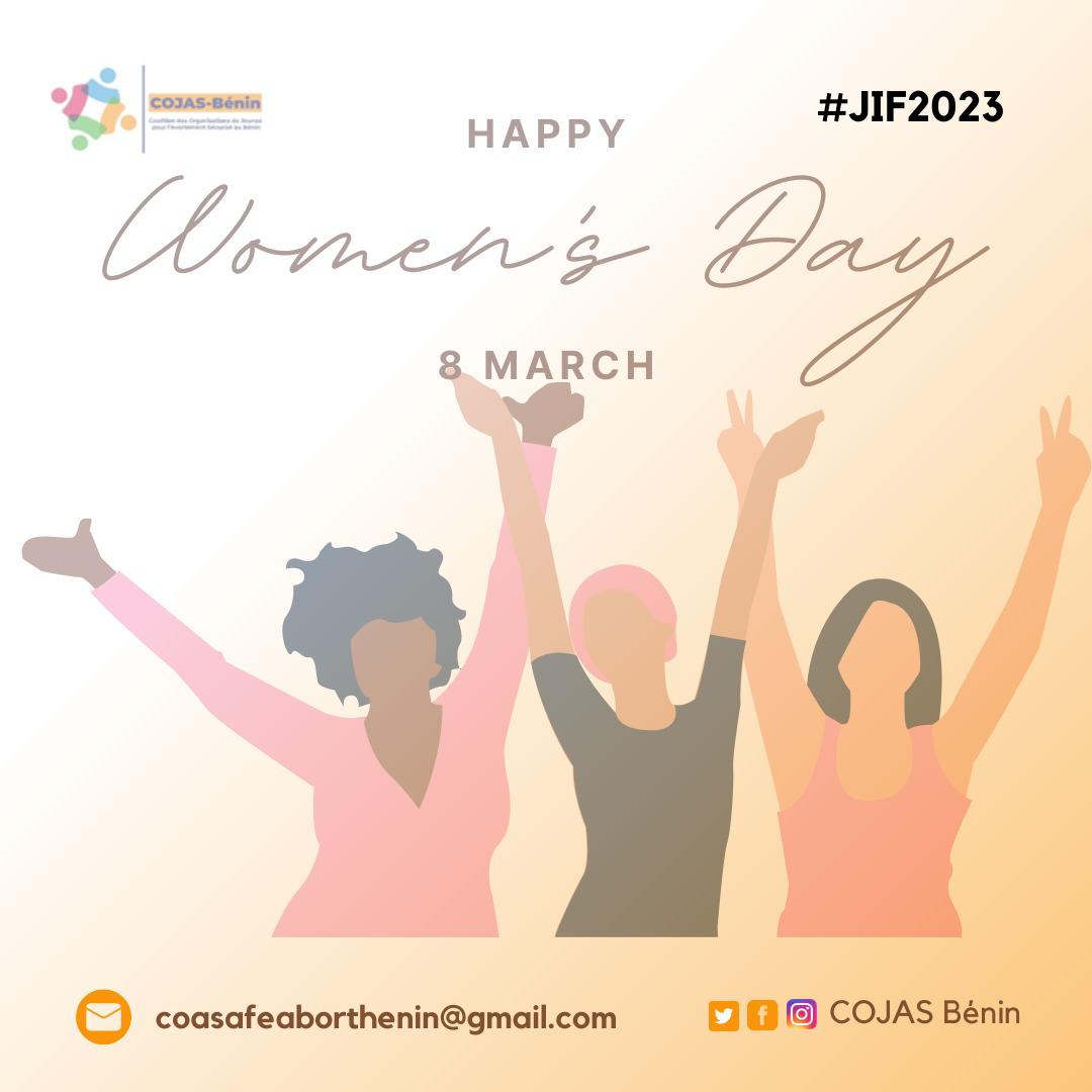 JulienHounto's tweet photo. Le 8 mars est une journée féministe, ensemble renforçons l'inclusion digitale des femmes en faveur de la justice reproductive. #cojas https://t.co/WVB1jZUE37