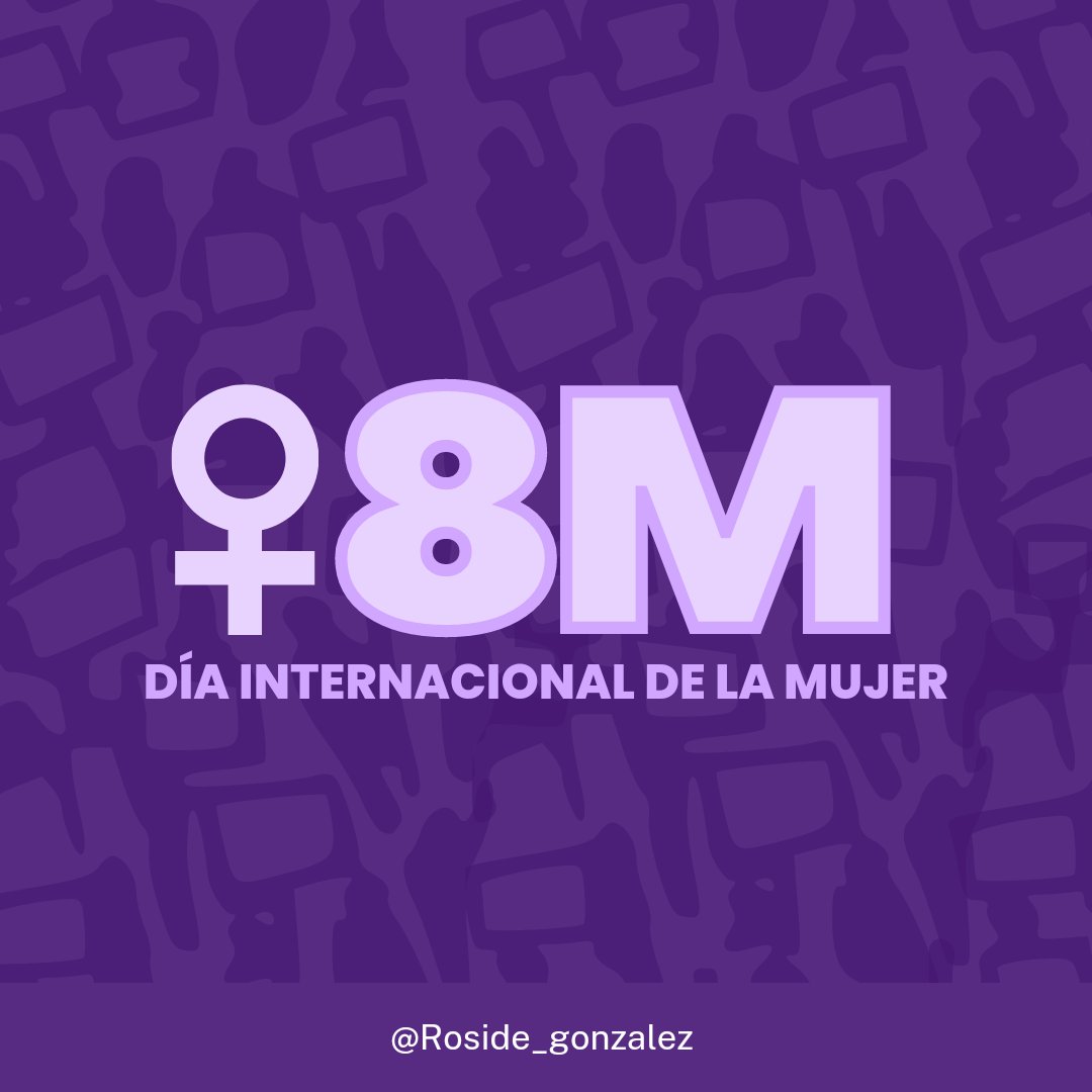 A todas las mujeres de Venezuela y el mundo les deseo de corazón un Feliz Día cargado de mucha alegría. Jamás guardemos silencio ante las injusticias, defendamos con fuerza nuestros derechos y sigamos trabajando juntas por un mundo mejor. #ChávezFeminista