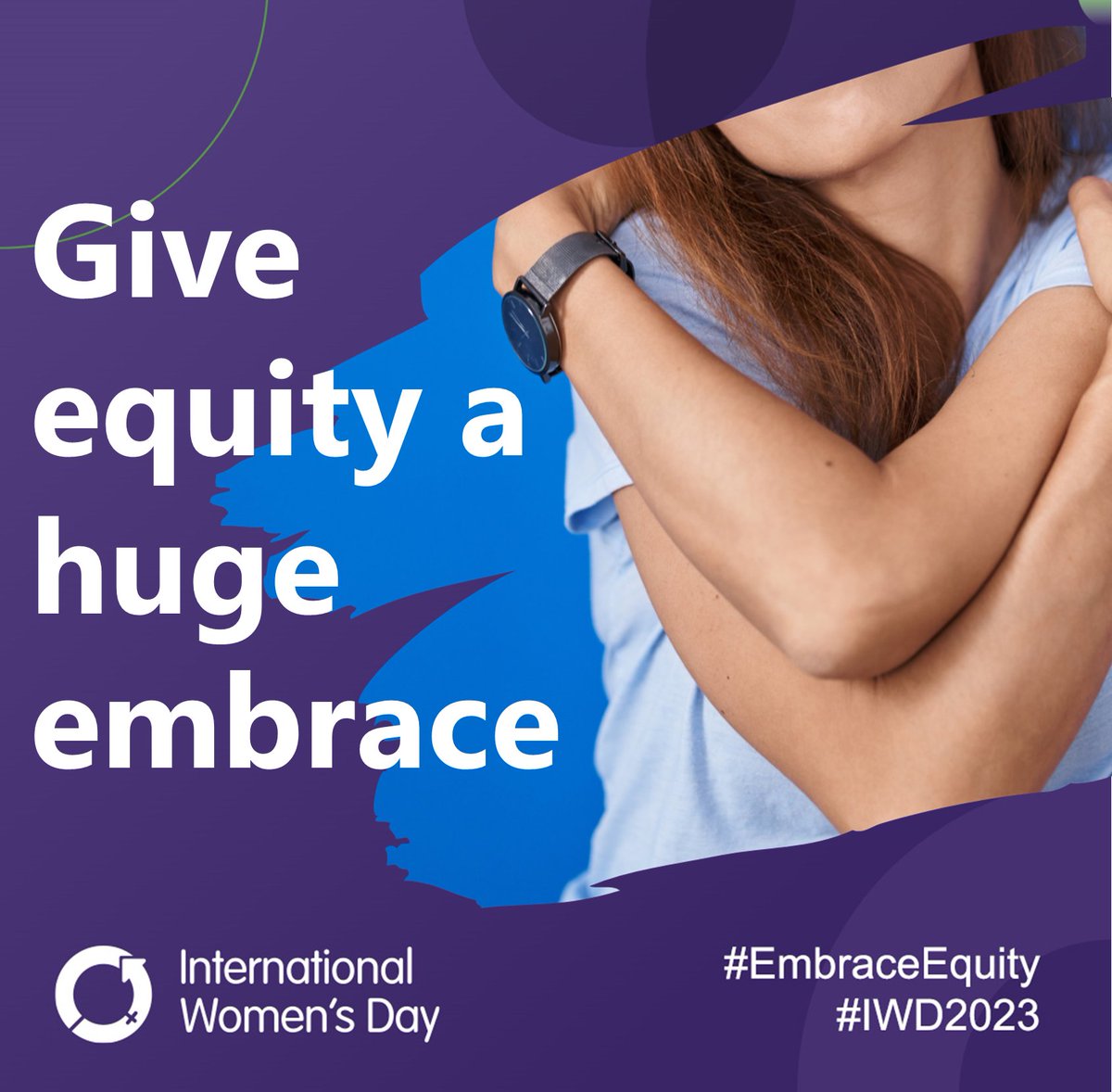 We embrace equity.
Equality means each individual or group is given the same resources or opportunities.
Equity recognises that each person has different circumstances, and allocates the exact resources and opportunities needed to reach an equal outcome.
 #IWD2023 #EmbraceEquity