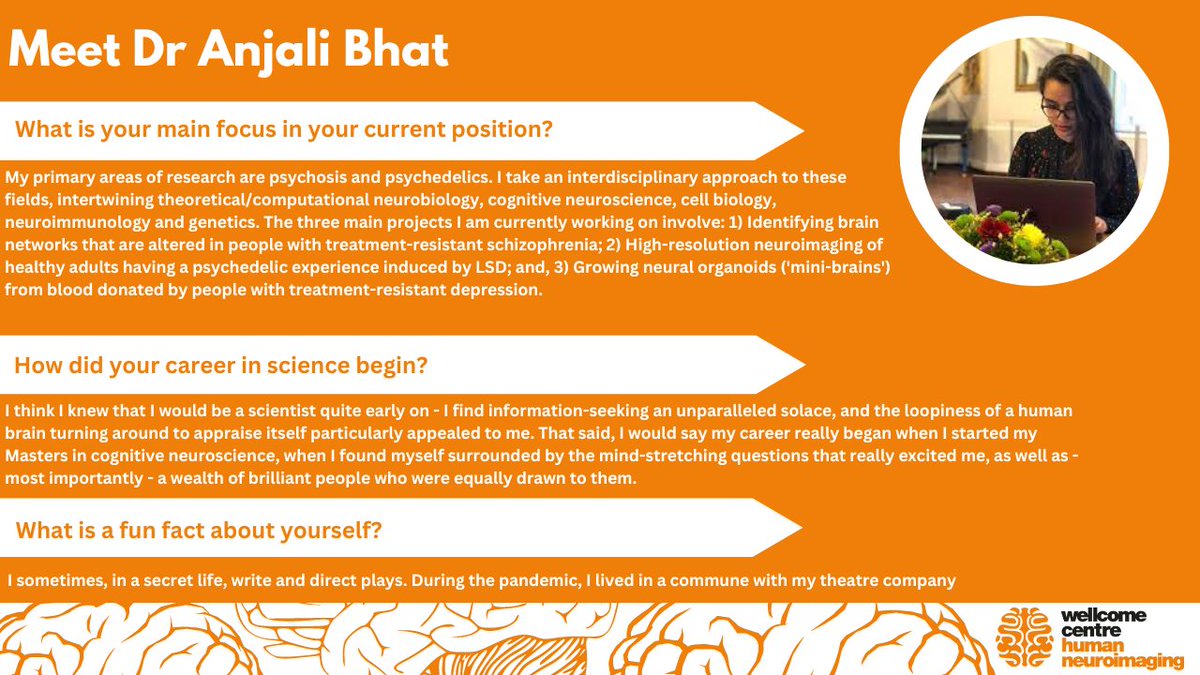Meet Anjali Bhat 👋 To celebrate #InternationalWomensDay & #WomensHistoryMonth we have spoken to @AnjaliiBhat about their research in to psychosis and psychedelics 🧠 Read about Anjali's current position and how her career began ⬇️ anjalibhat.org