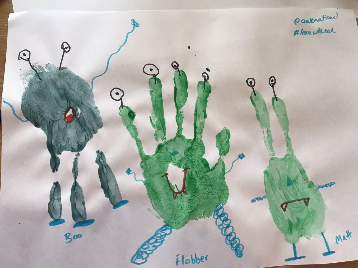 Freya Hopkins getting into her aliens!! <a href="/OakNational/">Oak National Academy</a> <a href="/Longvernal1/">Longvernal Primary</a> @HollyLongvernal #learnwithoak