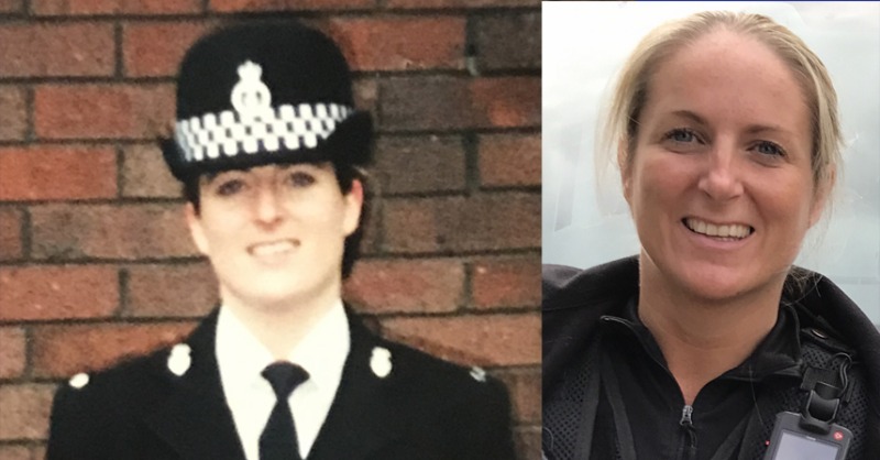 PFEW_HQ's tweet photo. "It is amazing to see the uplift in female officers and this should be celebrated, but we need to continue to work on culture change."

Sue Honeywill, chair of the National Women's Group, discusses removing barriers, including around promotion 👮‍♀️👇

#InternationalWomensDay2023