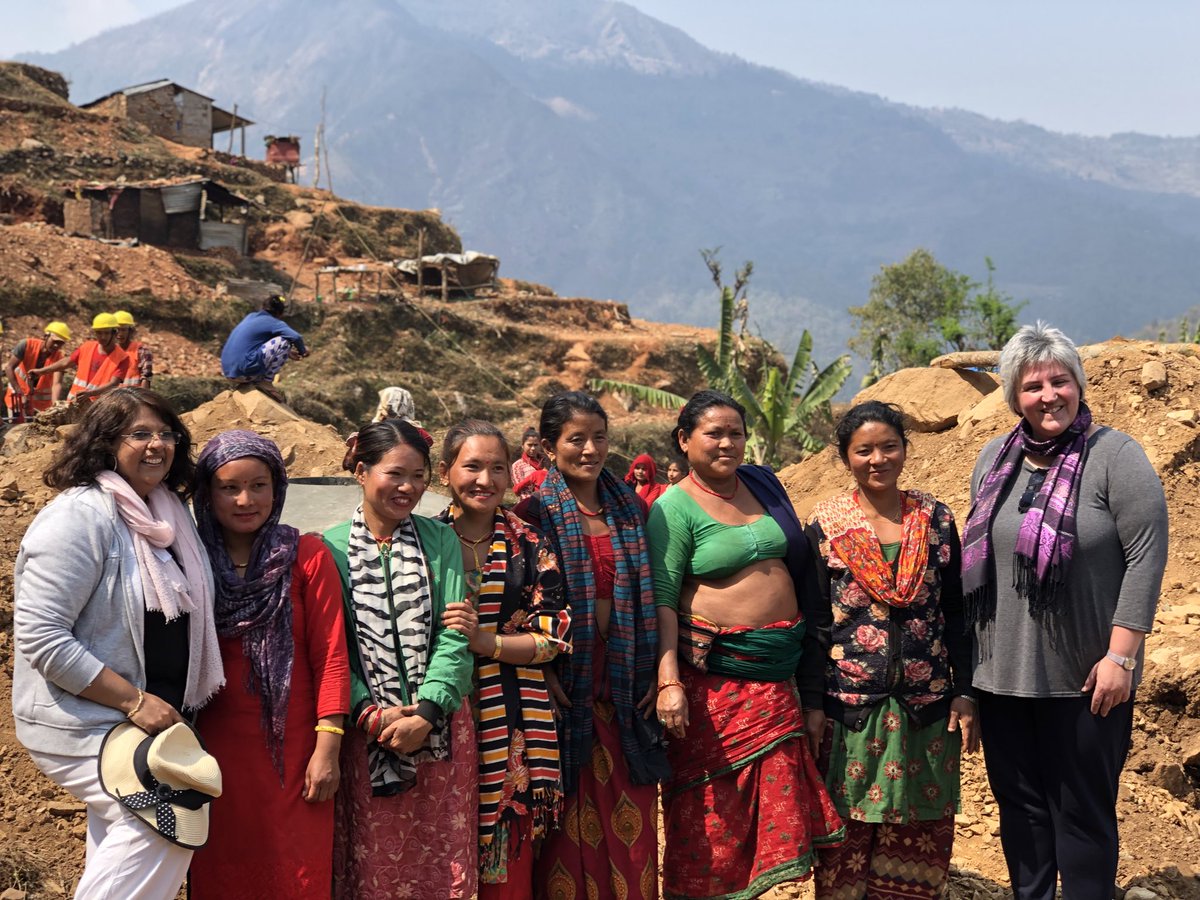 Wishing you all a happy #InternationalWomensDay - the pics from #IWD2019 #Nepal @oxfamgb & an incredible group of women who know the true meaning of how to  #EmbraceEquity