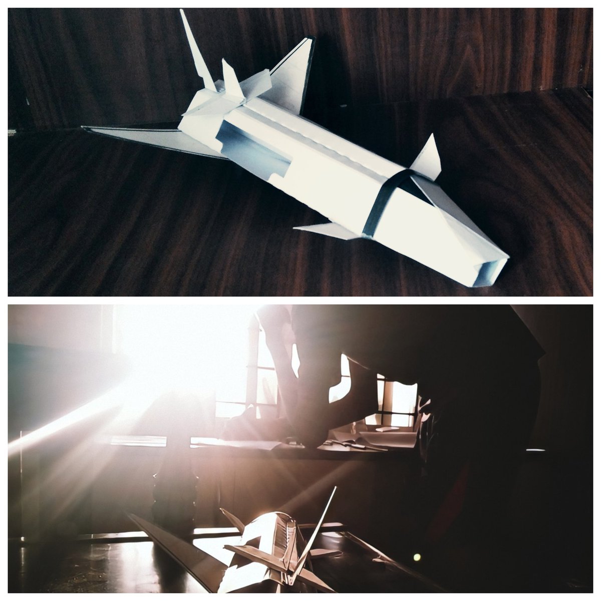 #2021memories 

Had built a normal model spaceship from scratch to shoot a 7 seconds scene . 

Look like sh!t  though .. But ehhh... Yeah made something .