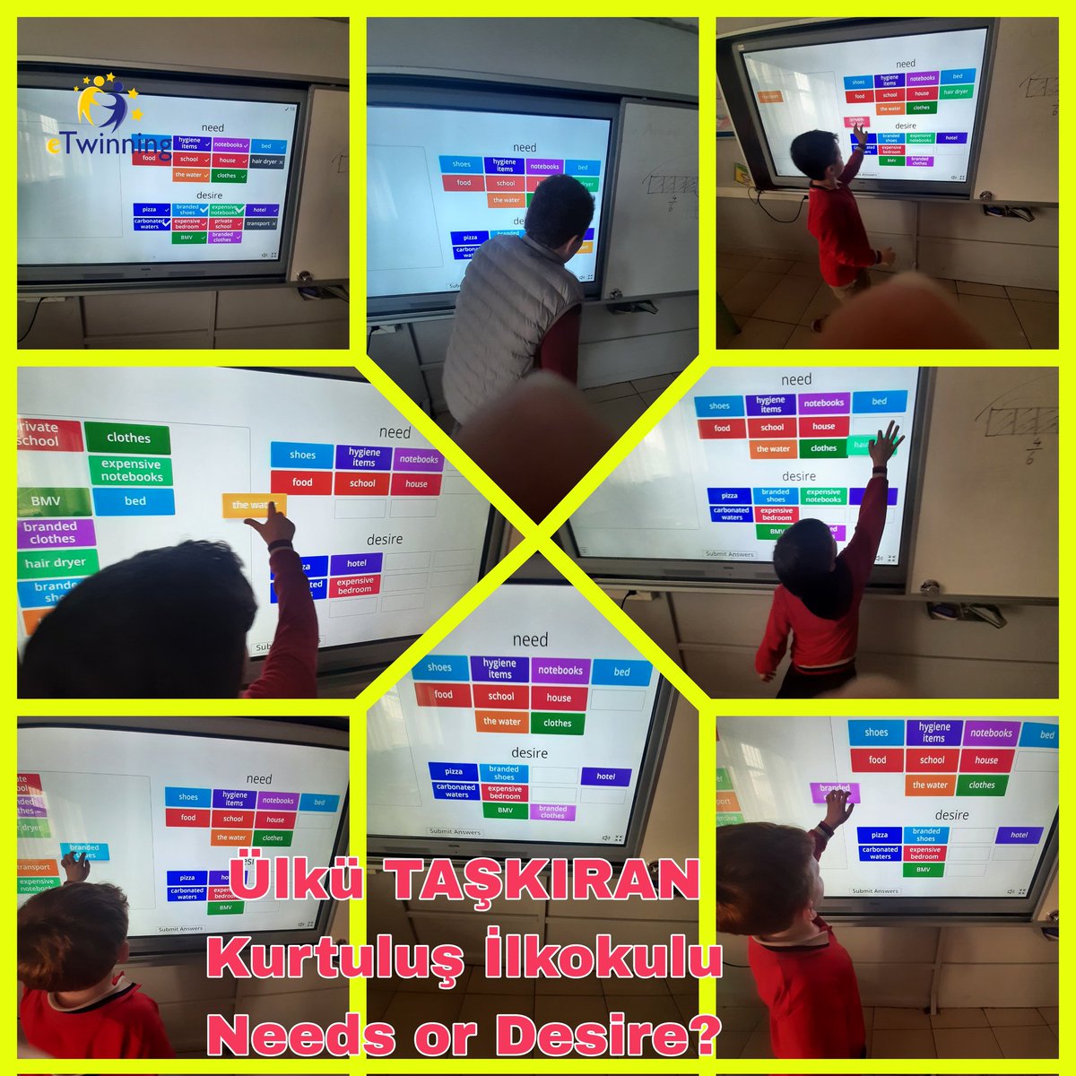 Money for Children etwinning projemiz çalışmalarımız 🙂