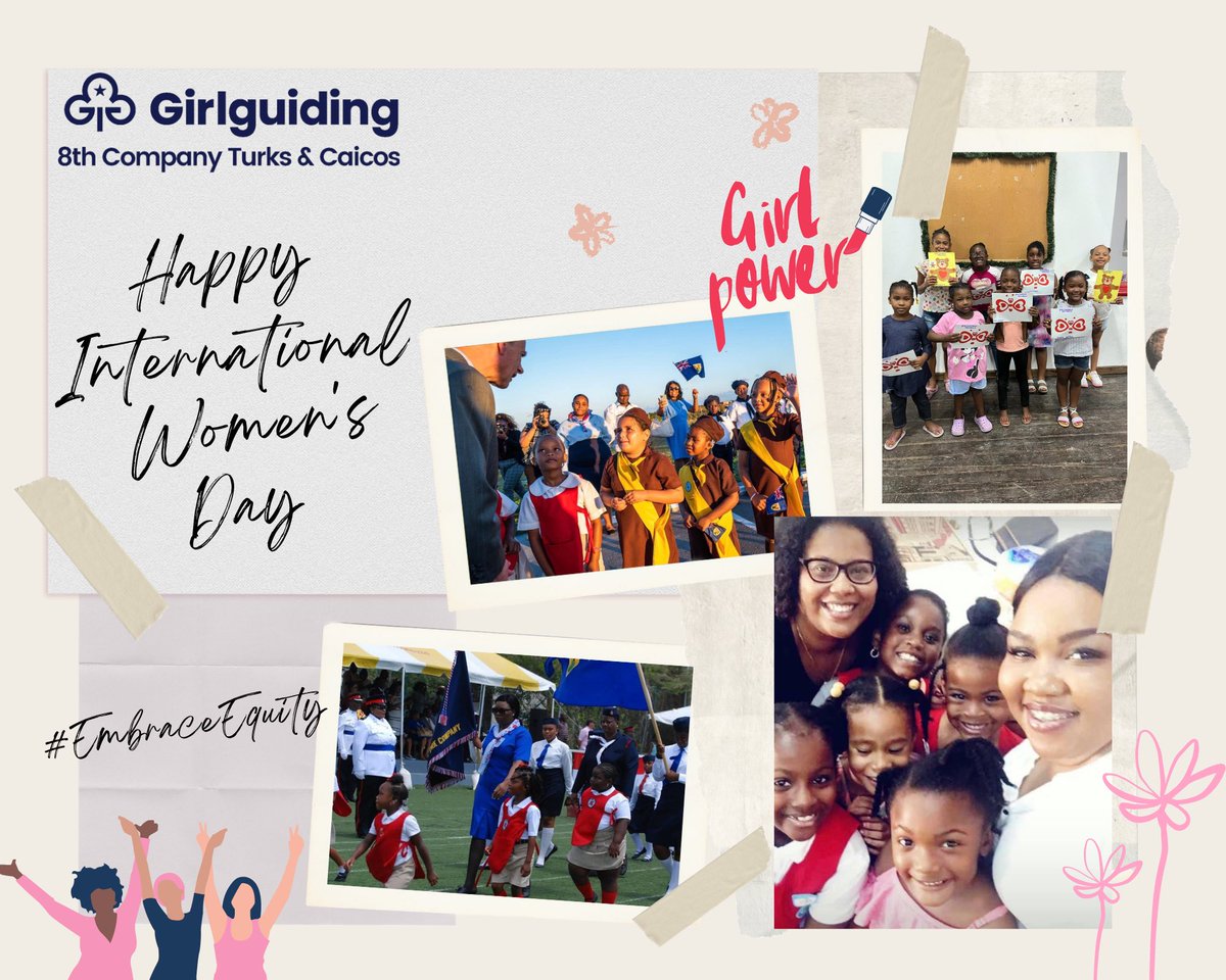 8TCIGirlguides's tweet photo. Happy International Women’s Day from the 8th Girlguiding Company Turks &amp; Caicos! #InternationalWomansDay2023 #InternationalWomensDay #IWD2023 #EmbraceEquity https://t.co/HOYPVLMpNr