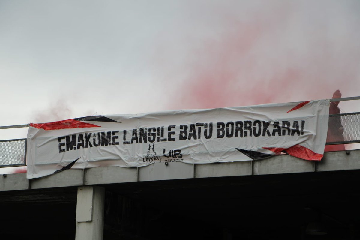 M8| MOBILIZAZIOA
Hemen gaurkoan martxoak 8aren harira <a href="/UIBnazionala/">Unibertsitateko Indar Batasuna</a> batera burututako mobilizazioko zenbait argazki.