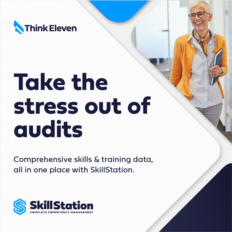 Think_Eleven's tweet photo. Audits stressing you out? SkillStation provides the solution with all the necessary skills and training data in one place, making it easy to provide evidence of compliance.

Learn more at: https://t.co/APv0QZVDcL

#competencymanagementsystem #auditsmadeeasy #compliance https://t.co/QoxxPmVGW8