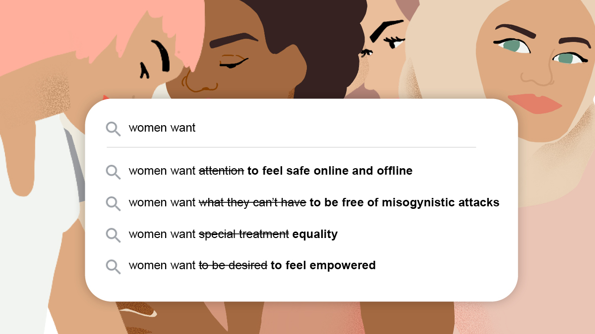UNHumanRights's tweet photo. The digital world offers immense possibilities to drive positive social change, yet it is not immune to the persistent backlash against gender equality. 
Online, women face misogynistic attacks, violence &amp; digital exclusion. This needs to change. 
#IWD2023
https://t.co/fzhWQXSs0j https://t.co/J3RaDySHiY