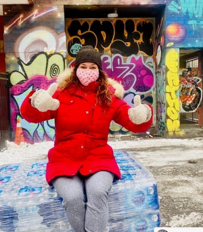 DailyBreadTO's tweet photo. “I can’t think of folks going hungry every night when there are ways we can help. We cannot live in a society where our most vulnerable are left behind.” -Shauna Harris, #SPAFYCC founder. Read her story &amp; more 👉 https://t.co/VJGDgnYc94 #IWD #InternationalWomensDay https://t.co/Q0ggyGzypP