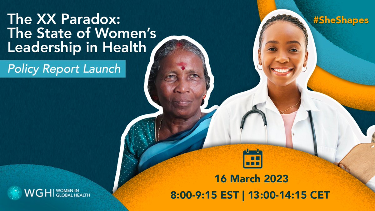 Worldwide women health workers are shaping health and leading health in their communities - but are underpaid, often unpaid, undervalued &amp; underprotected. 

This is what <a href="/womeninGH/">Women In Global Health</a> &amp; allies are fighting to change.

Join the XX Paradox Report launch➡️bit.ly/3Eaxohl