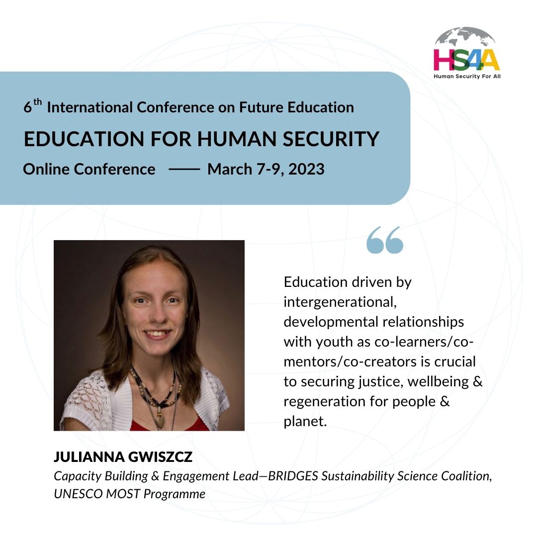 _WAAS_'s tweet photo. The Conference on Education for Human Security starts at 13:30 CET; 7.30 EST today.

Click to join https://t.co/WE2bpqzuyl

#HS4A #E4HS #HumanSecurity https://t.co/tPczRugRiD