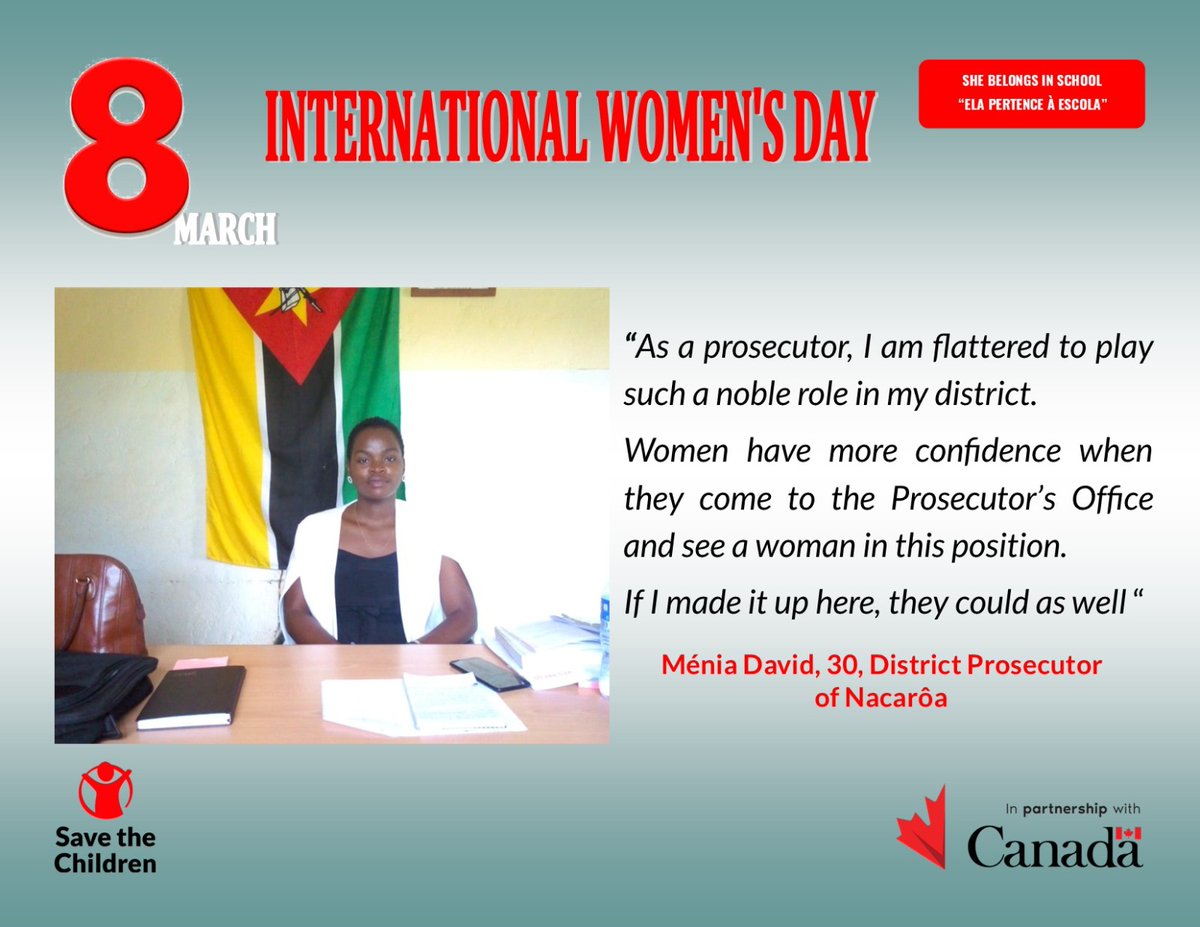 savechildrenMoz's tweet photo. Happy International Women's Day 2023! Today we celebrate the potential of digital technology to promote gender equality and empower girls and women. #DigitalRightsForGirls #DigitalALL https://t.co/7MNcCbZMh4